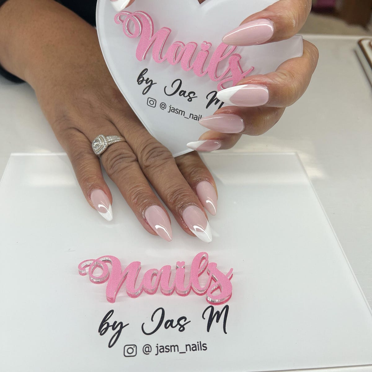 Statement nail art by Jas